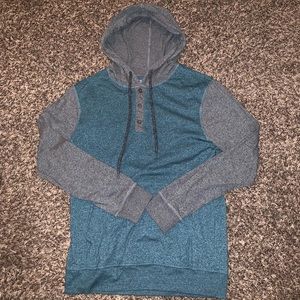 Silver Lake Hooded Henley Tee Shirt